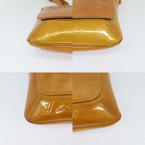 LOUIS VUITTON Monogram Vernis Thompson Street Bag Beige M91301 - Picture 10 of 12